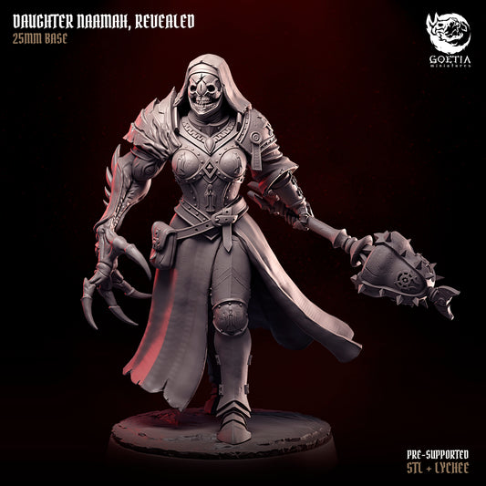 Daughter Naamah, Revealed by Goetia Miniatures | Heroic Scale Resin Printed Miniature (1 or 4 Pack, 25mm Base)