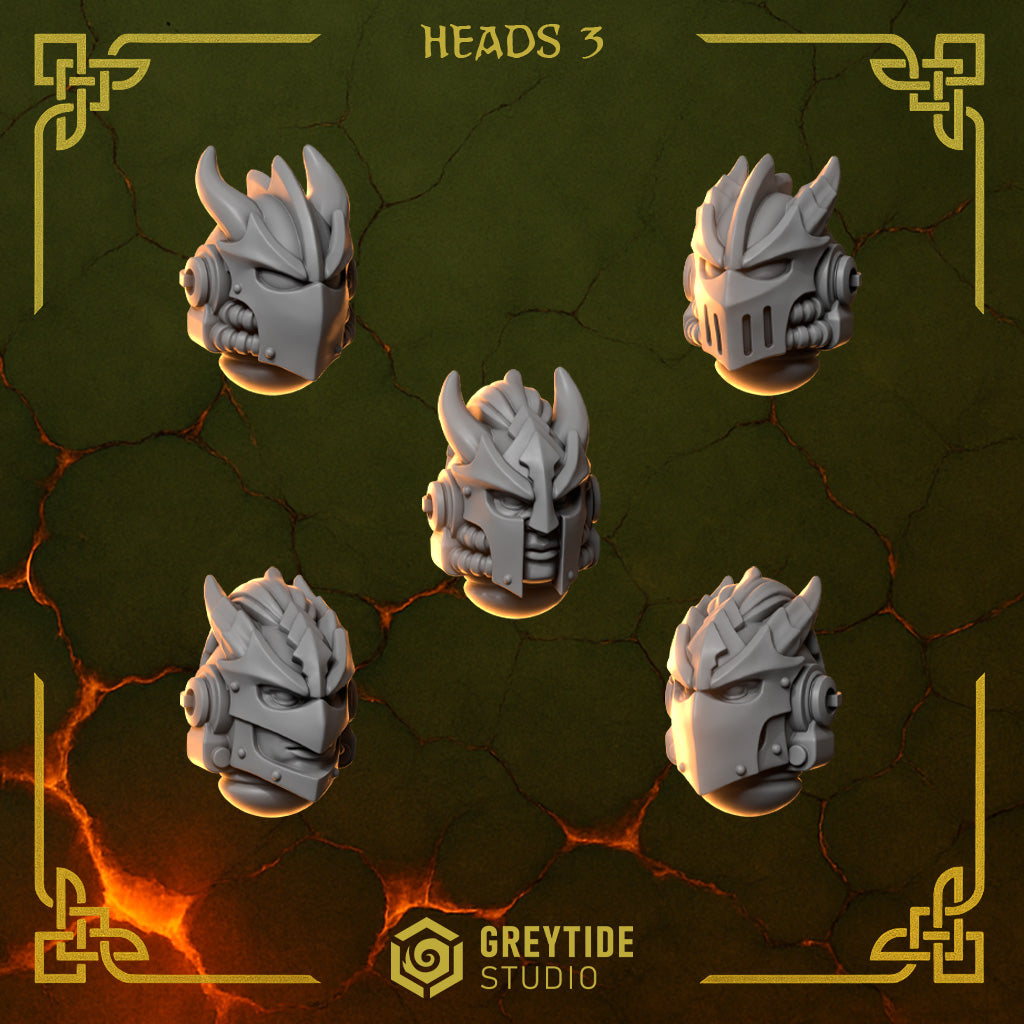 Anvil Wardens by GreyTide Studio – Heads3