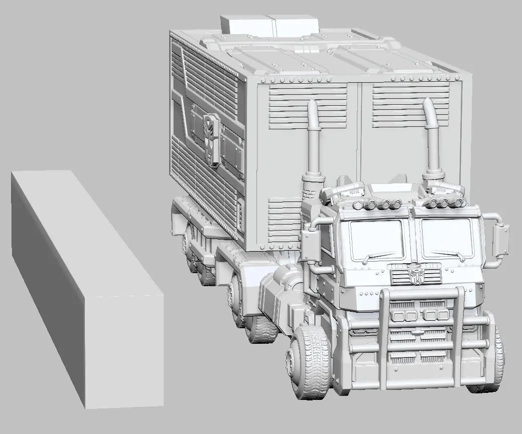 Optimus Prime by 3DArtGuy 28/32mm scale, 50mm or 100mm, Miniature War Gaming Figure, Transformer My Store
