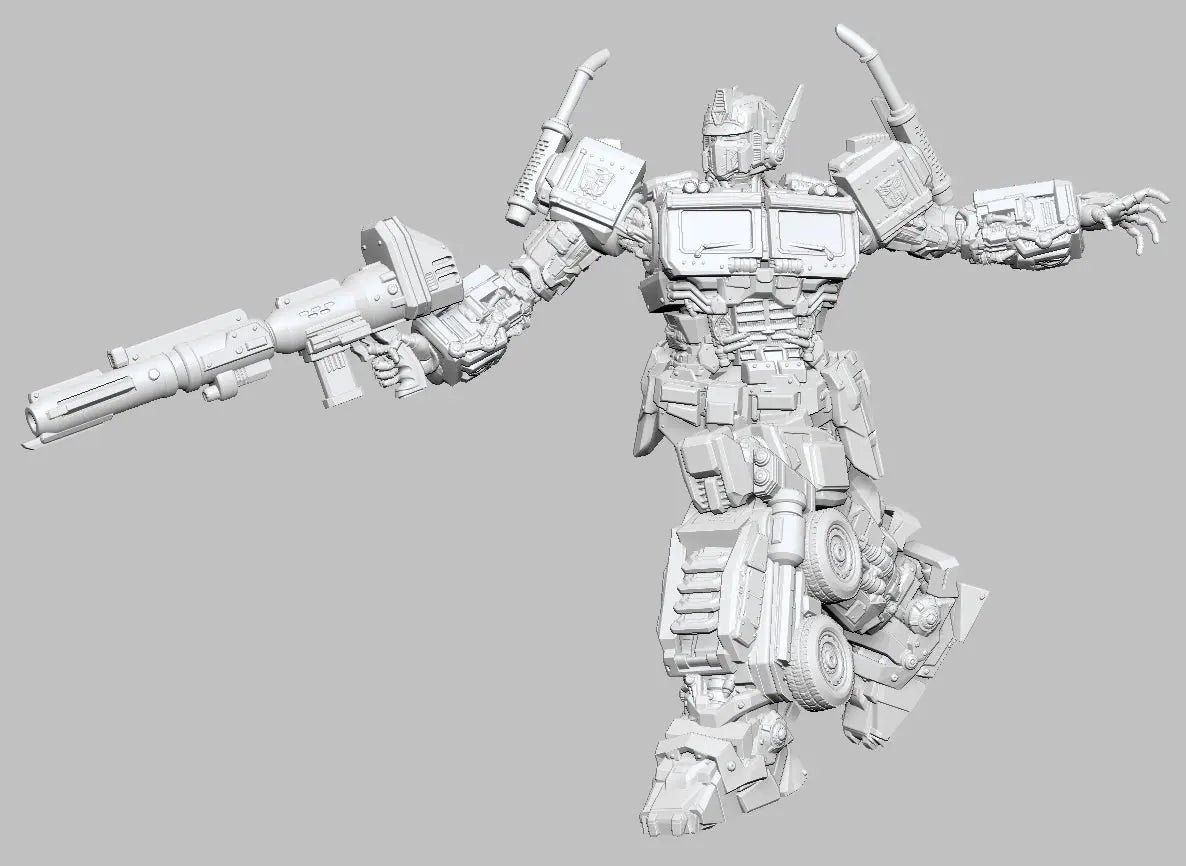 Optimus Prime by 3DArtGuy 28/32mm scale, 50mm or 100mm, Miniature War Gaming Figure, Transformer My Store