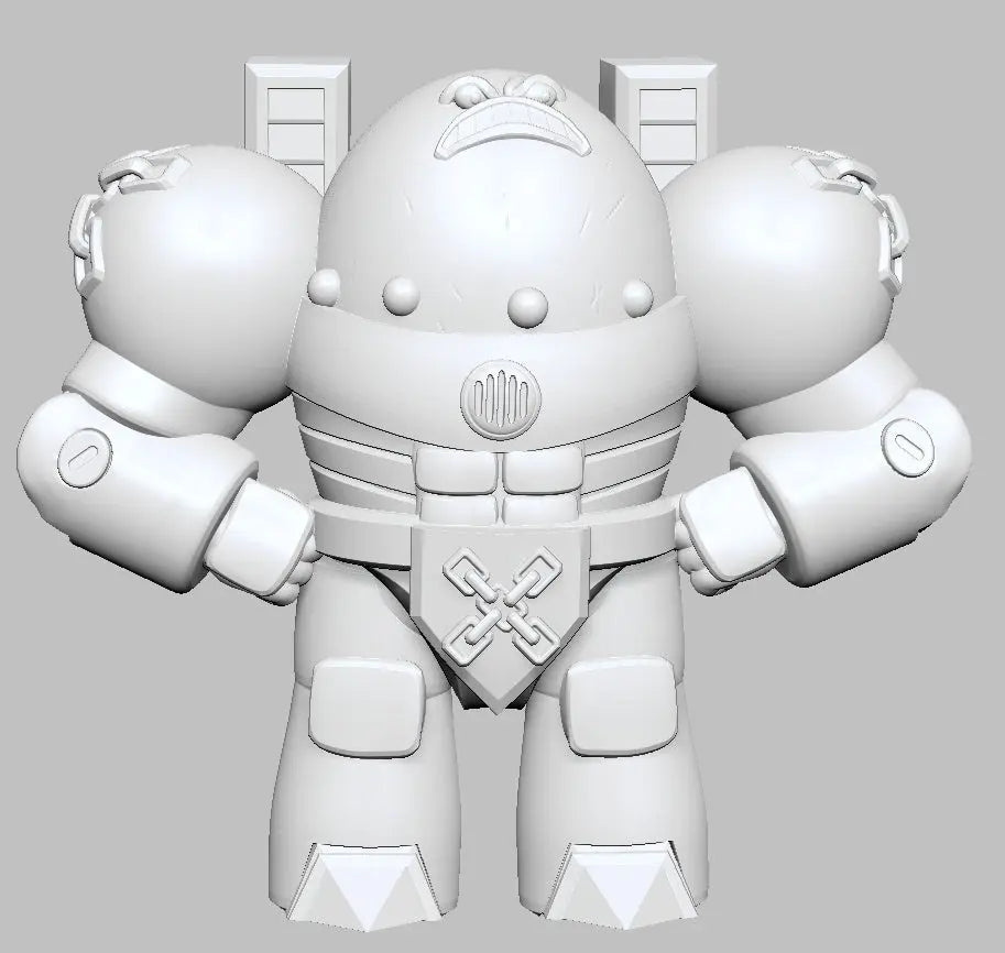 Hate Monger 2 by 3DArtGuy Hands on Hips pose, designer render