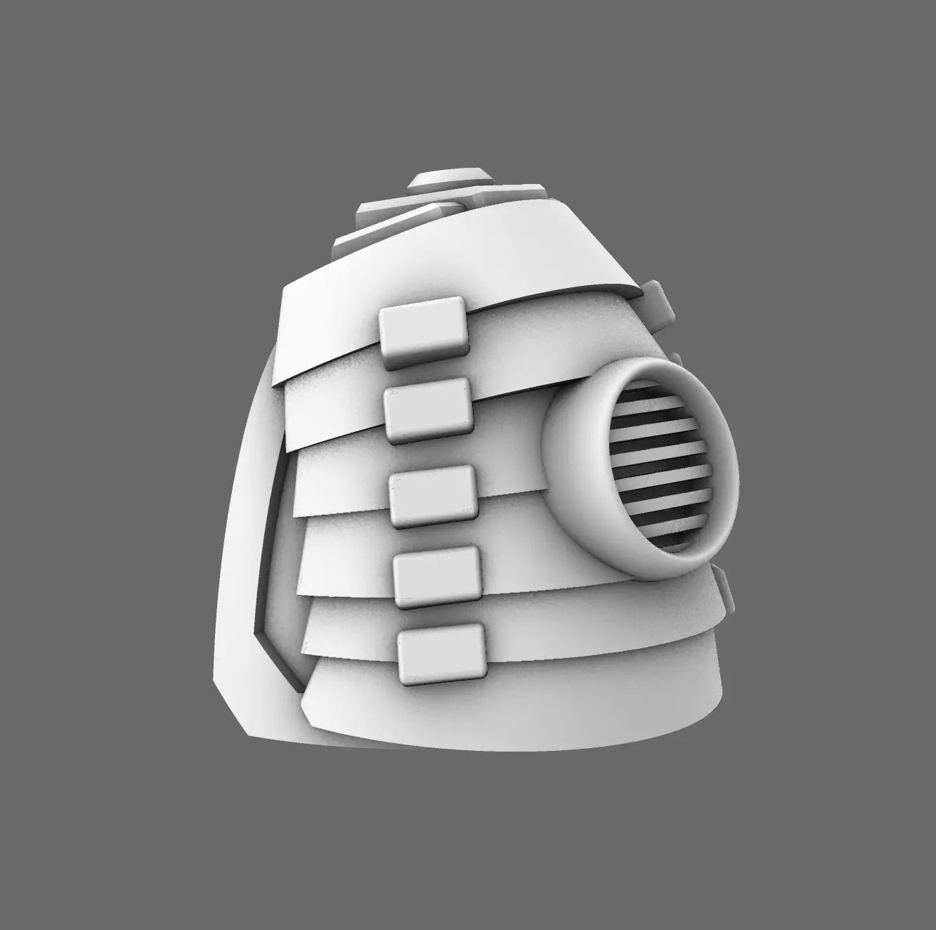 Cyber Samurai V7 Turbo Bushi Shoulder Pads