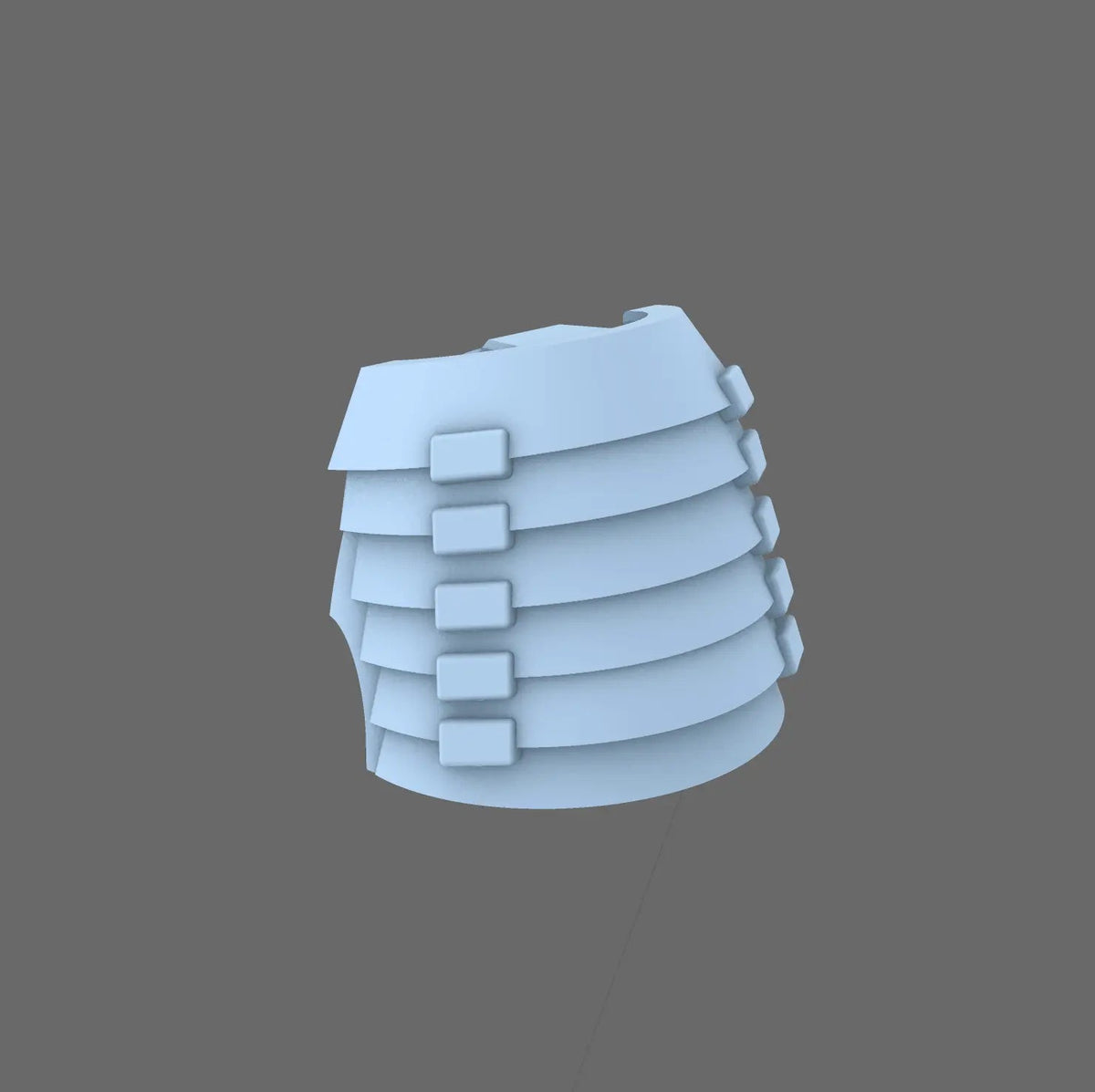Cyber Samurai V7 Bushi Shoulder Pads Type B