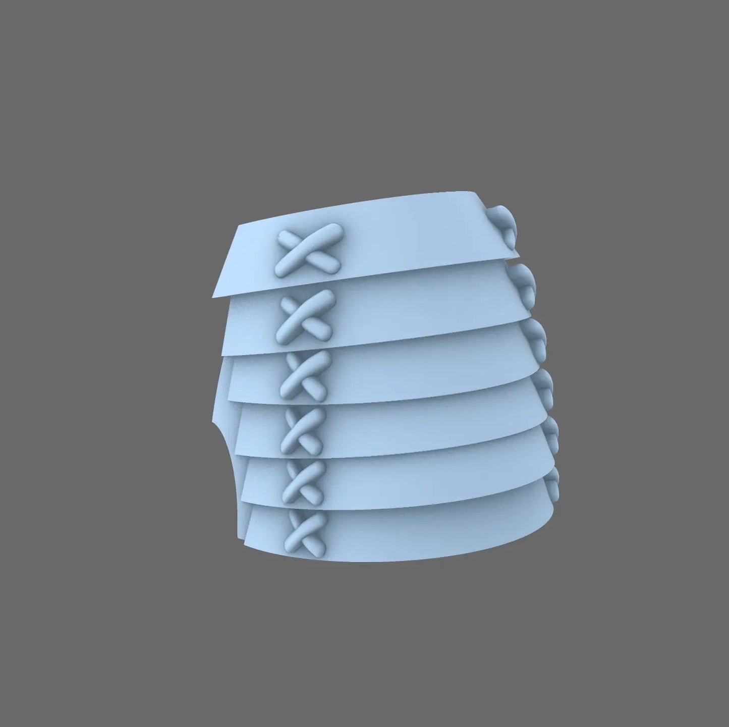 Cyber Samurai V7 Bushi Shoulder Pads Type C