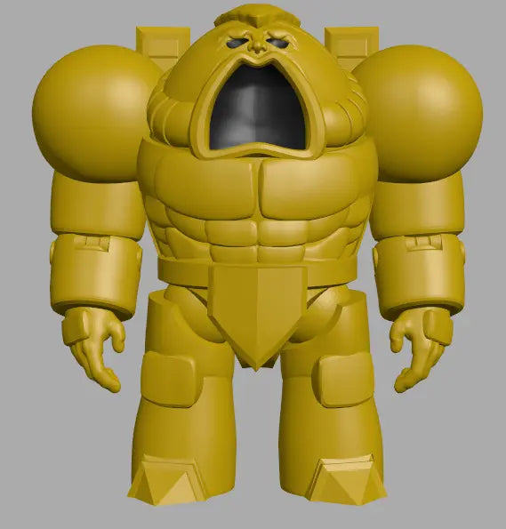 Space King by 3DArtGuy 28/32mm scale, 50/100mm, Miniature War Gaming Figure, Grim Dark, Space, Proxy, Space King My Store