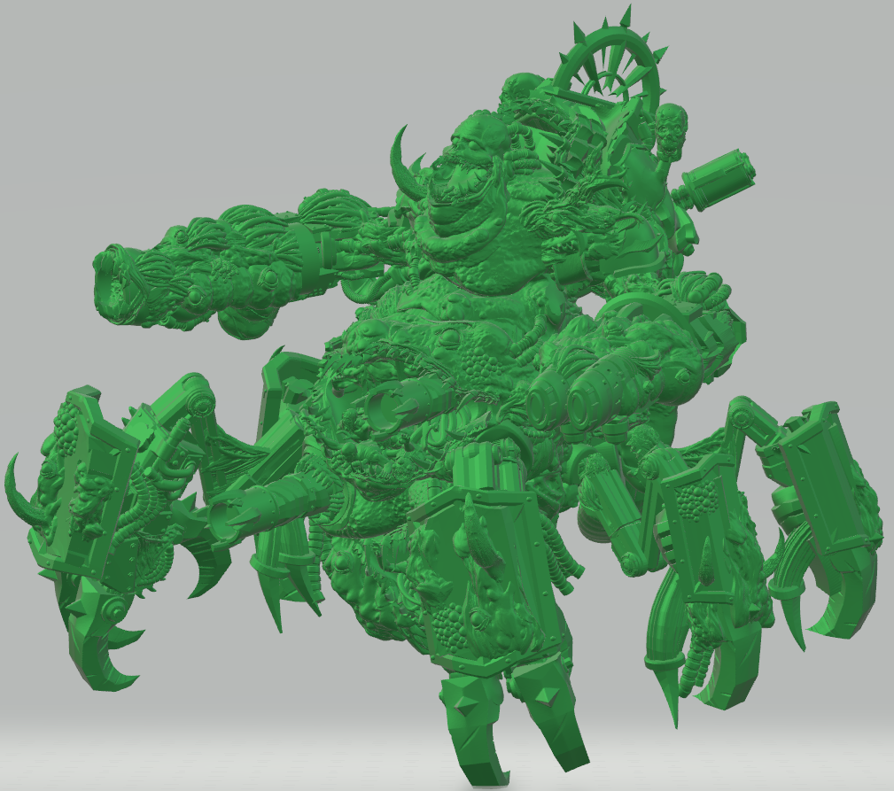 Fat Bastard by 3DArtGuy | Heroic Scale Resin Printed Miniature (110mm Tall)