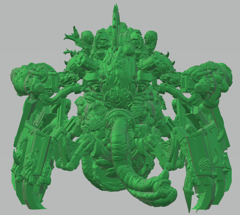 Fat Bastard by 3DArtGuy | Heroic Scale Resin Printed Miniature (110mm Tall)