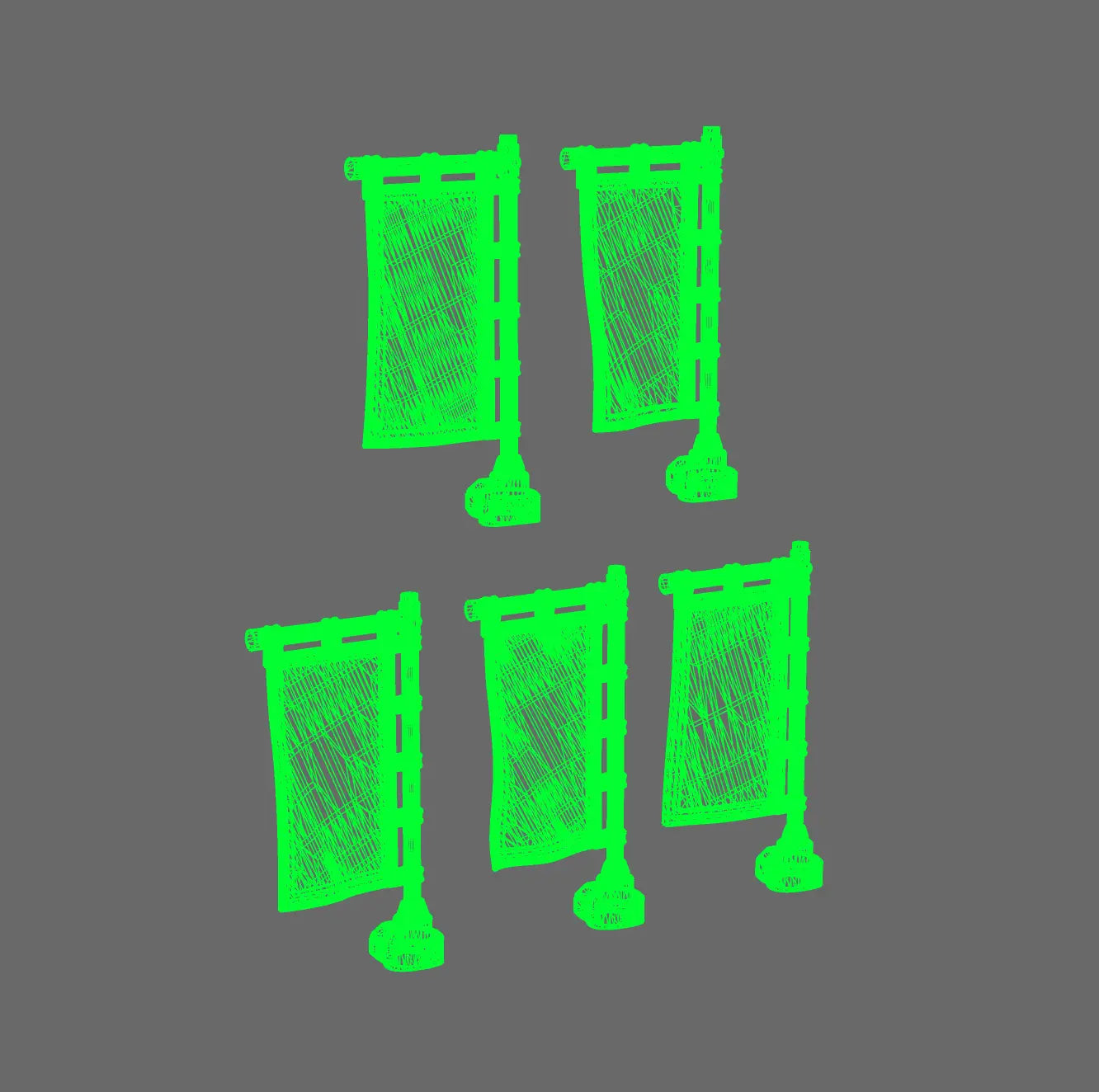 Cyber Samurai Back Banner