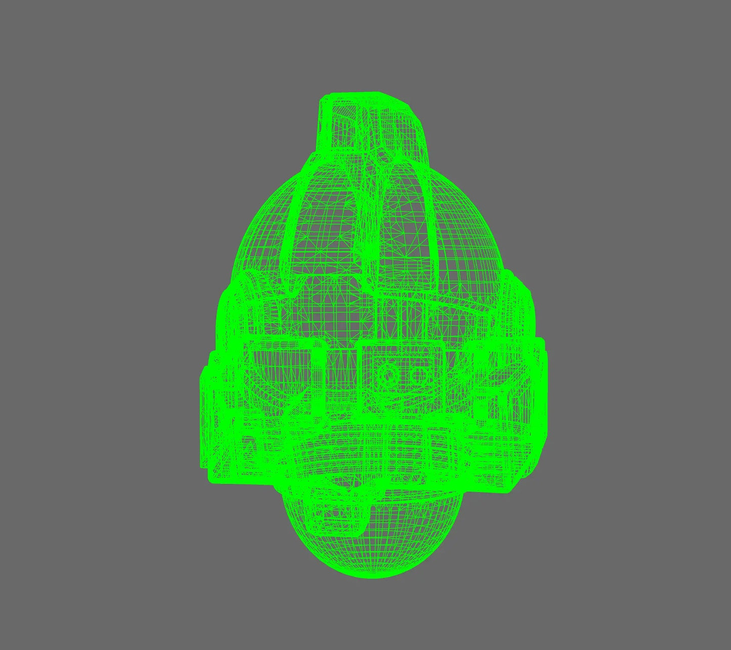 Clan Gunpla V10K Helmet Type B