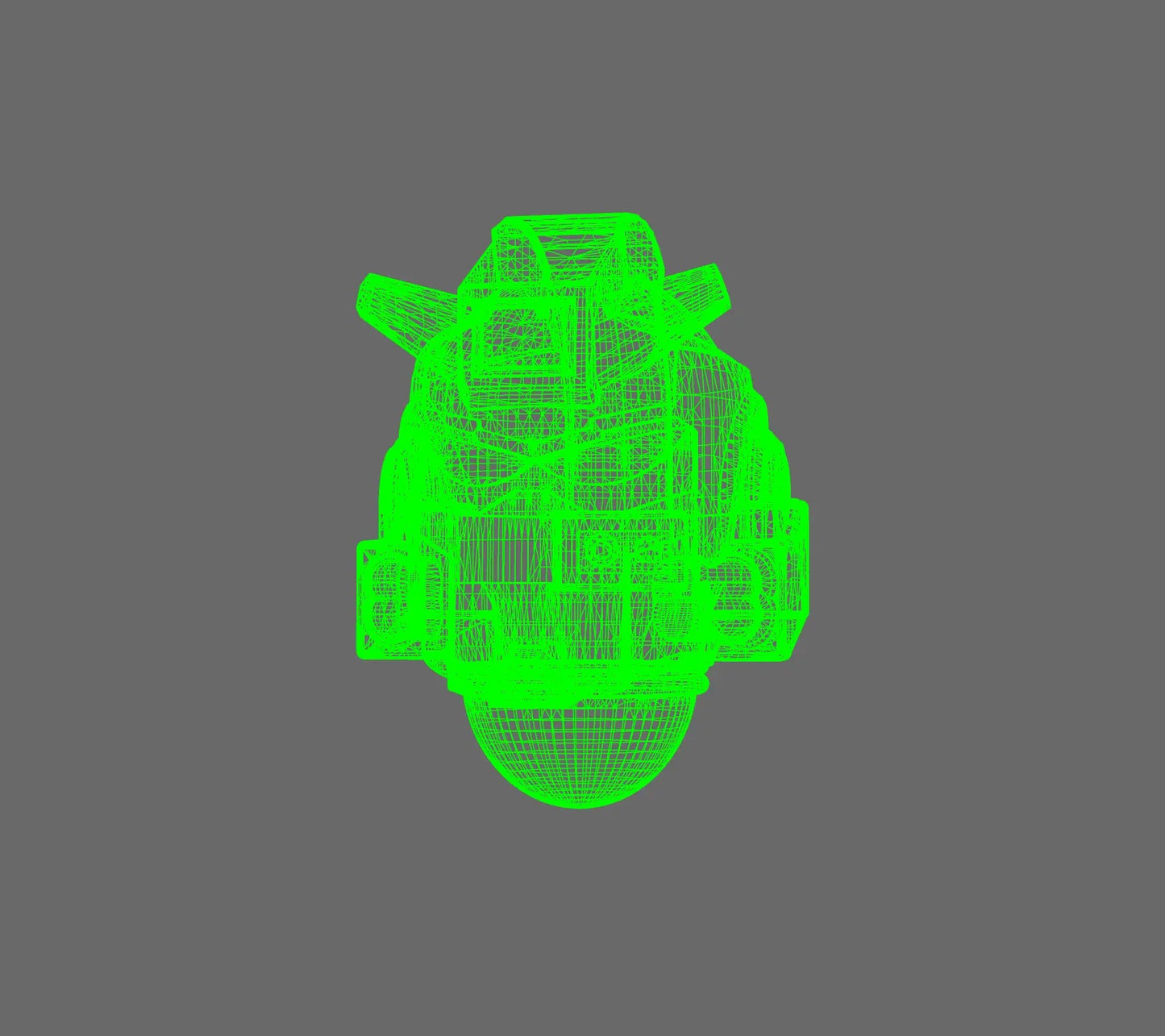 Clan Gunpla V10K Helmet Type D