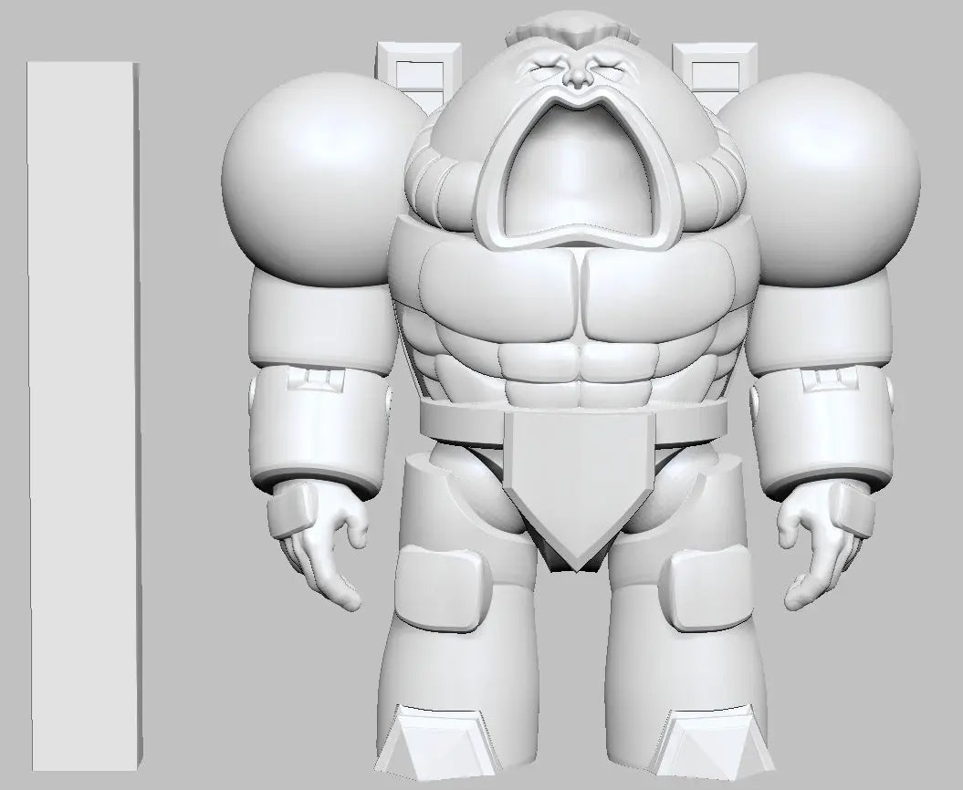 Space King by 3DArtGuy 28/32mm scale, 50/100mm, Miniature War Gaming Figure, Grim Dark, Space, Proxy, Space King My Store