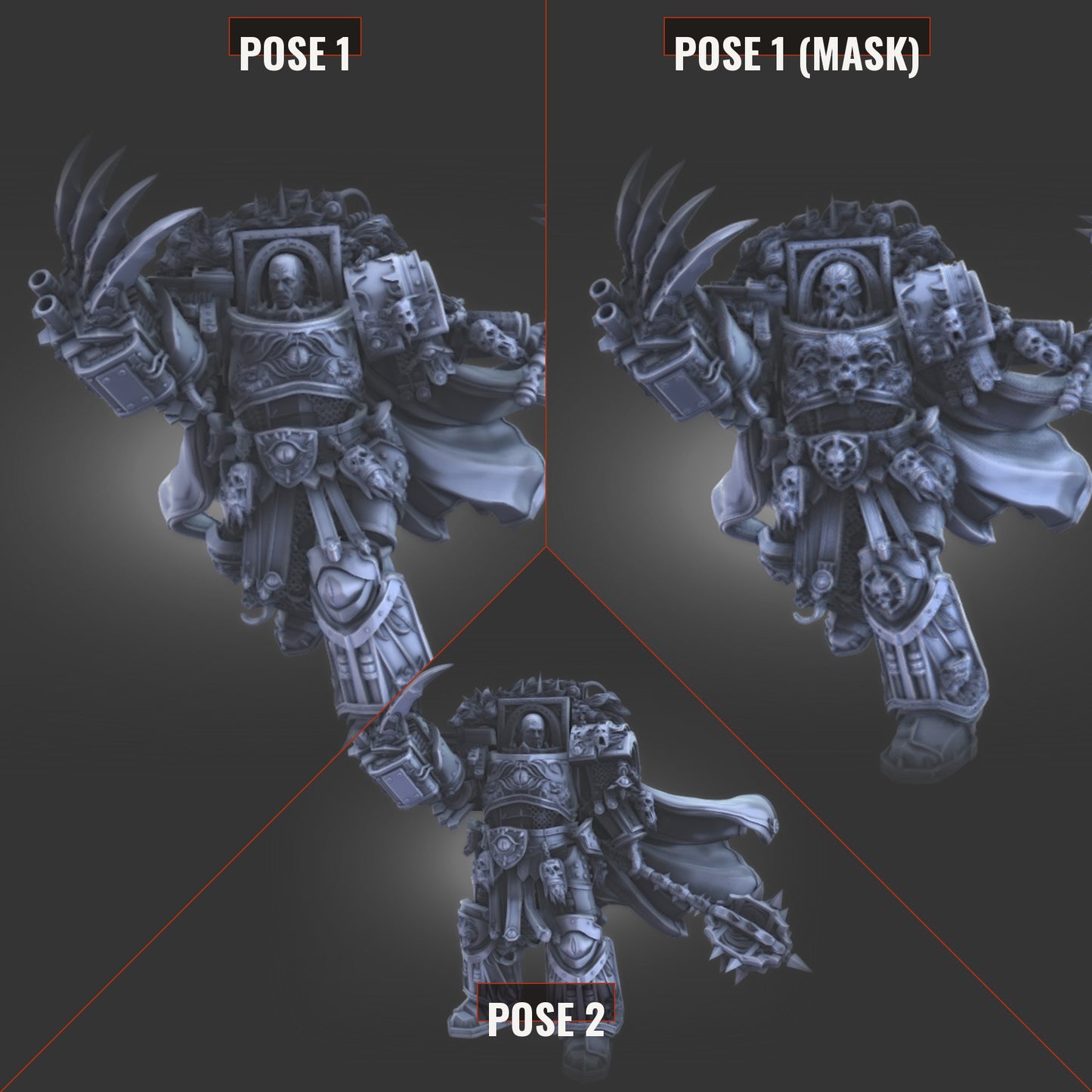 Lord of War by 3DArtGuy – Resin Printed Galactic Progenitor Character
