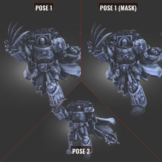 Lord of War by 3DArtGuy – Resin Printed Galactic Progenitor Character