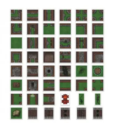 Digital Forge: Abandoned Sewers - Modular Terrain Tiles