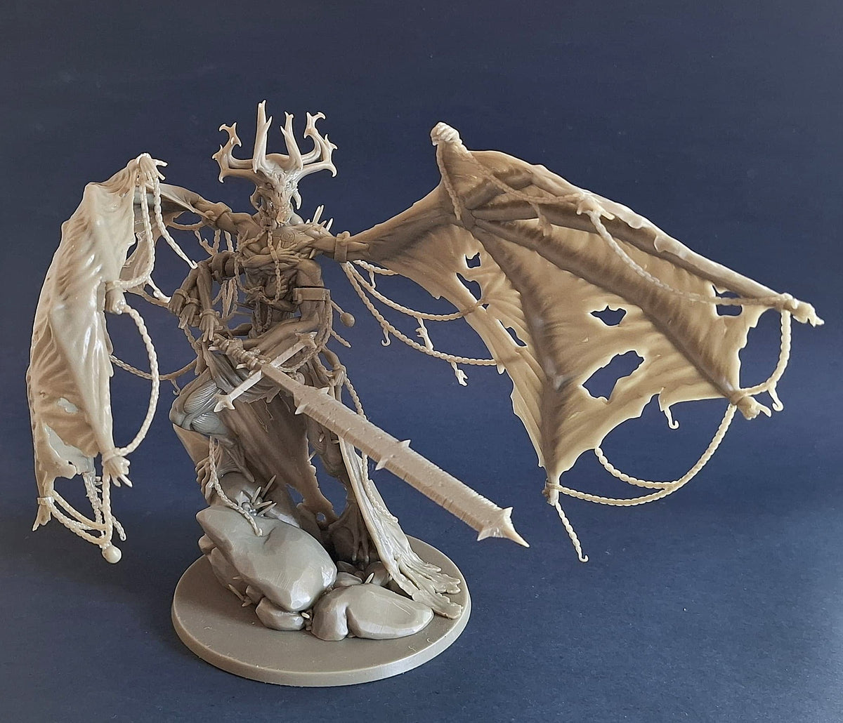 Archdemon of Impropriety by Malal3D – unpainted resin print photo