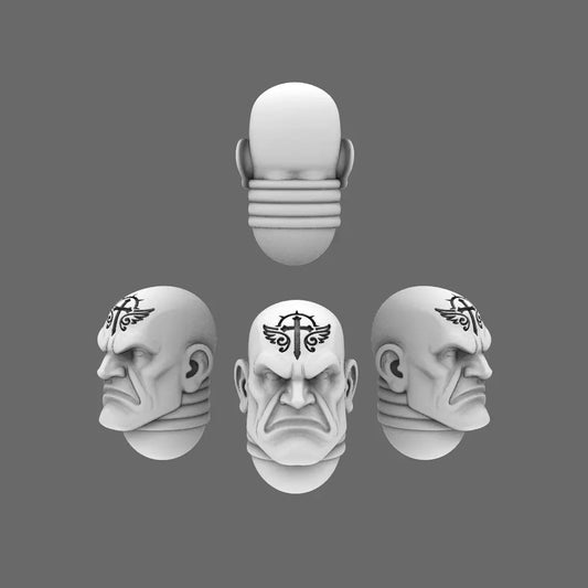 Arthurian Knights V10 Faithful Exposed Heads