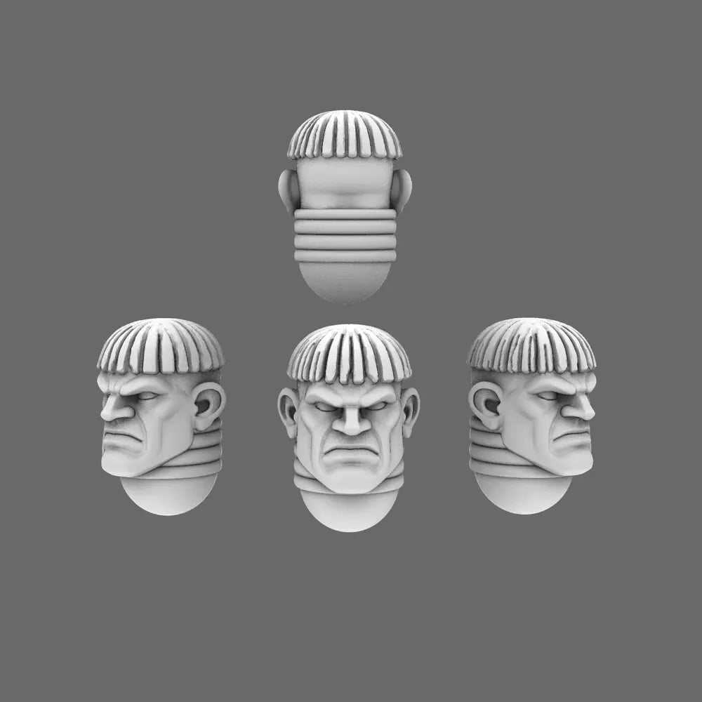 Arthurian Knights V10 Squire Heads