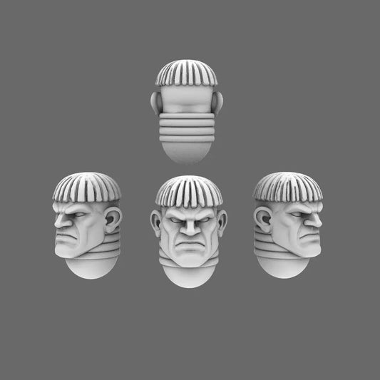 Arthurian Knights V10 Squire Heads