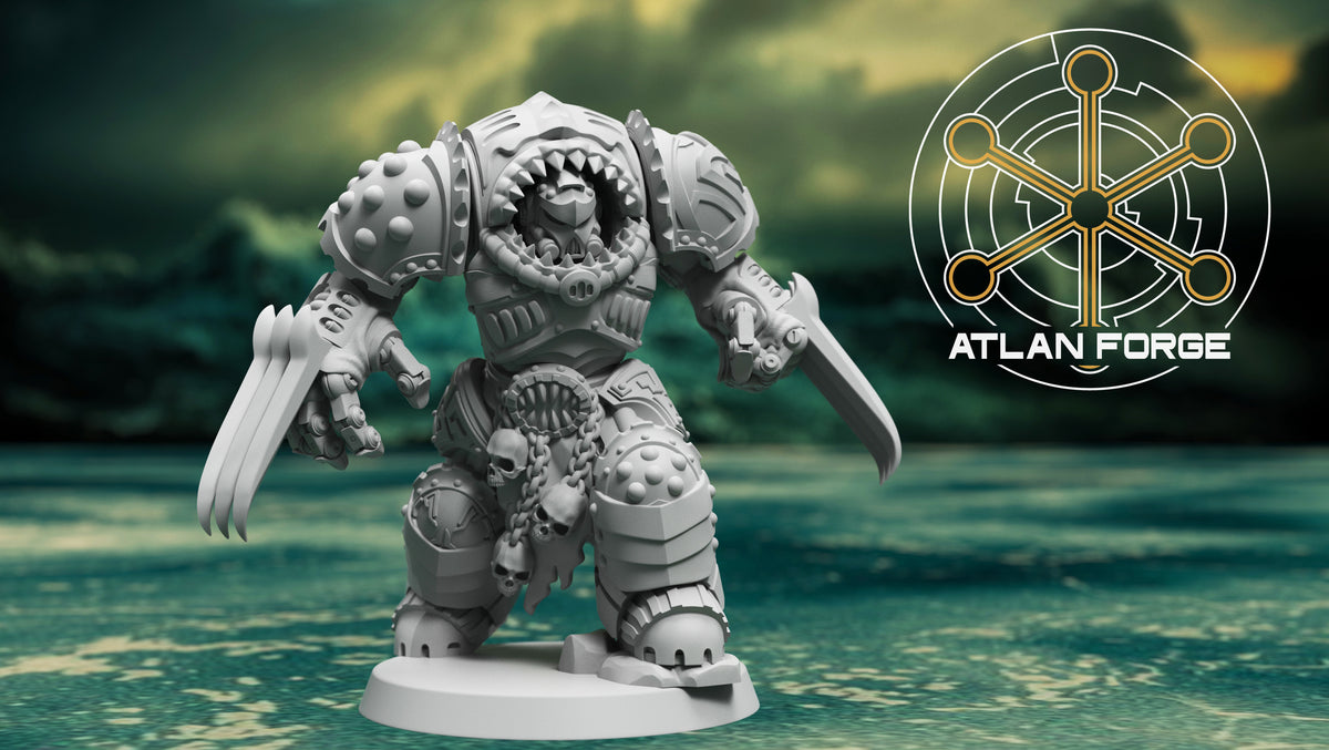 Wai Toa Roroa Captain by Atlan Forge | Heroic Scale Resin Printed Miniature (45mm Tall)