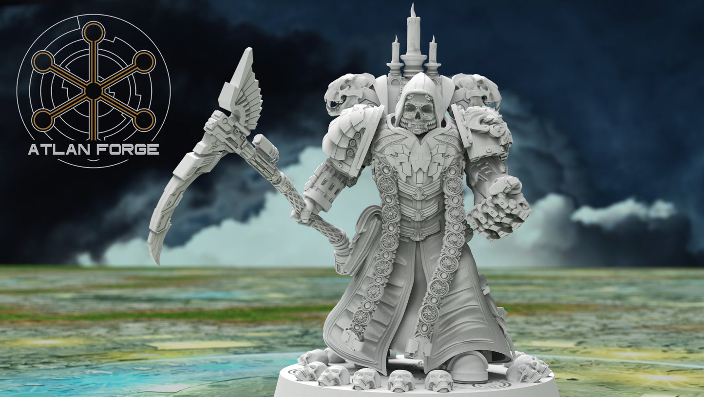 Angelic Soul Reaper by Atlan Forge - Resin Printed Grimdark Mini (28/32mm)