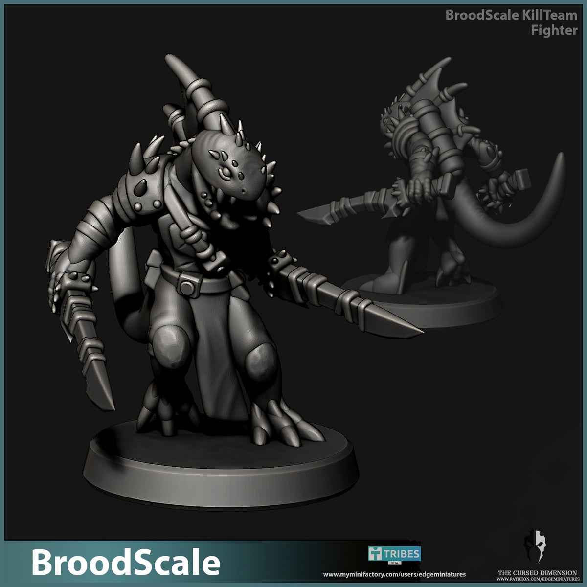 BroodScale Killteam by Edge Miniatures – the Fighter