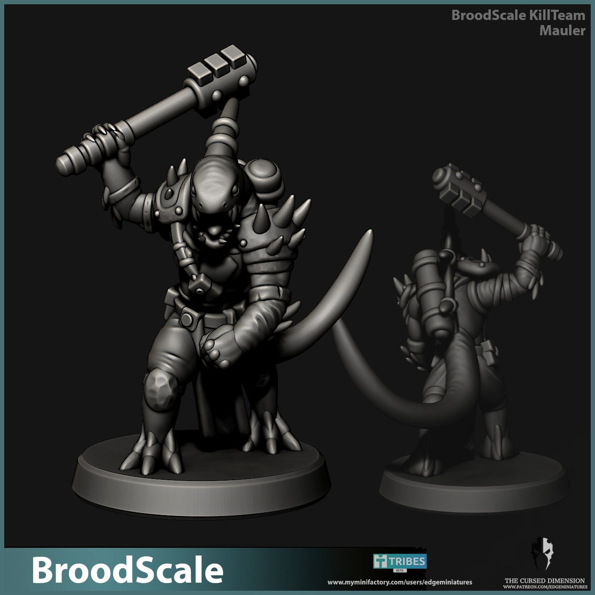 BroodScale Killteam by Edge Miniatures – the Mauler