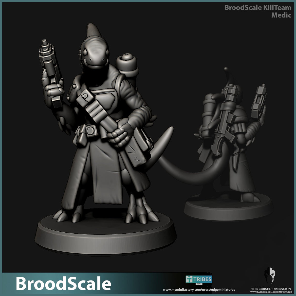 BroodScale Killteam by Edge Miniatures – the Medic