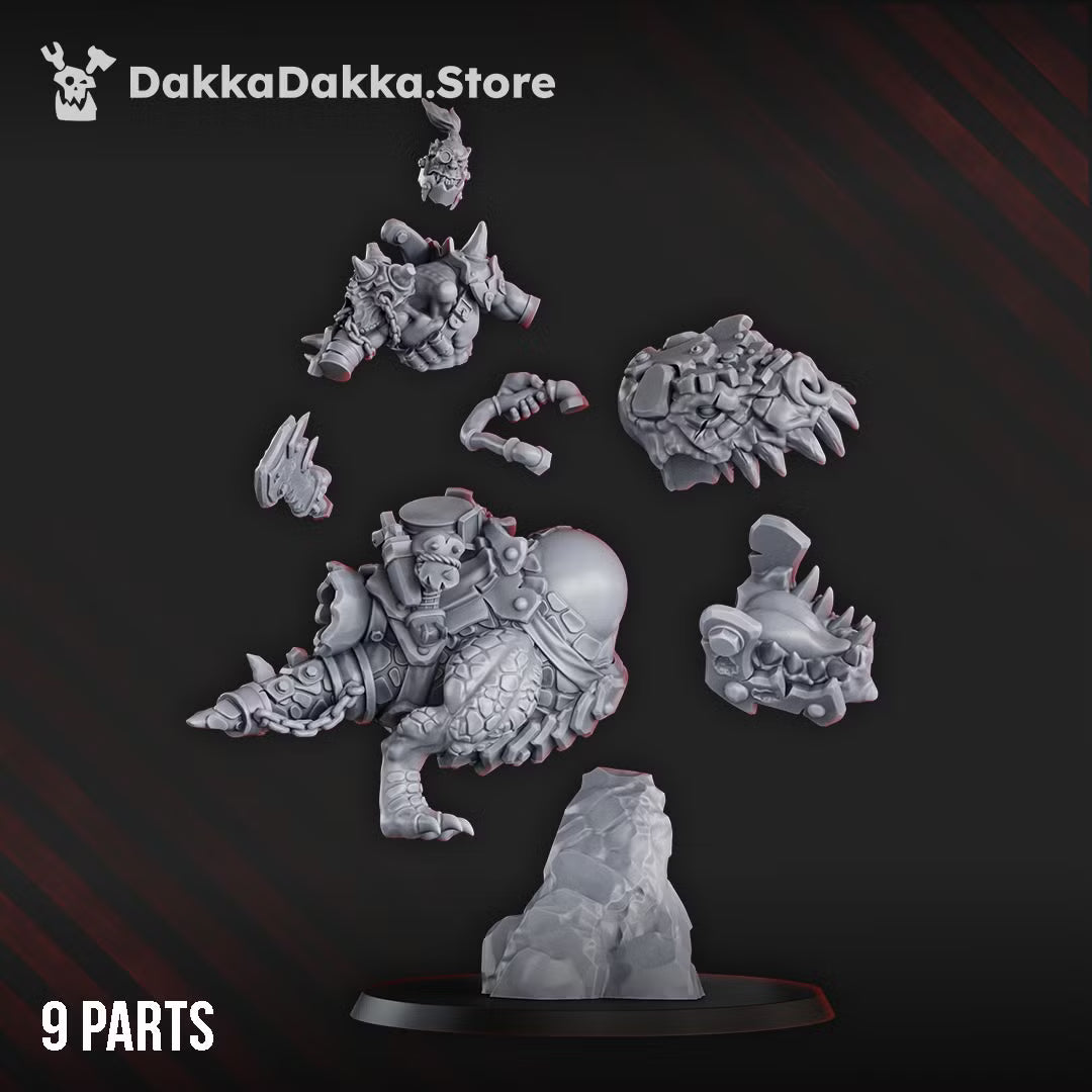Arzott Da Toot on Supahog by DakkaDakka – Resin Printed Ork Rider