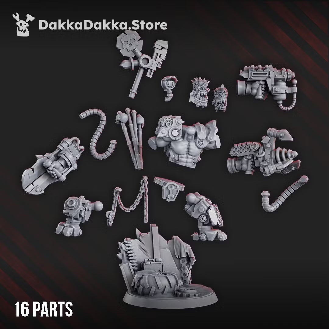 Nikk 'Da Tech by DakkaDakka – Resin Printed Ork Character