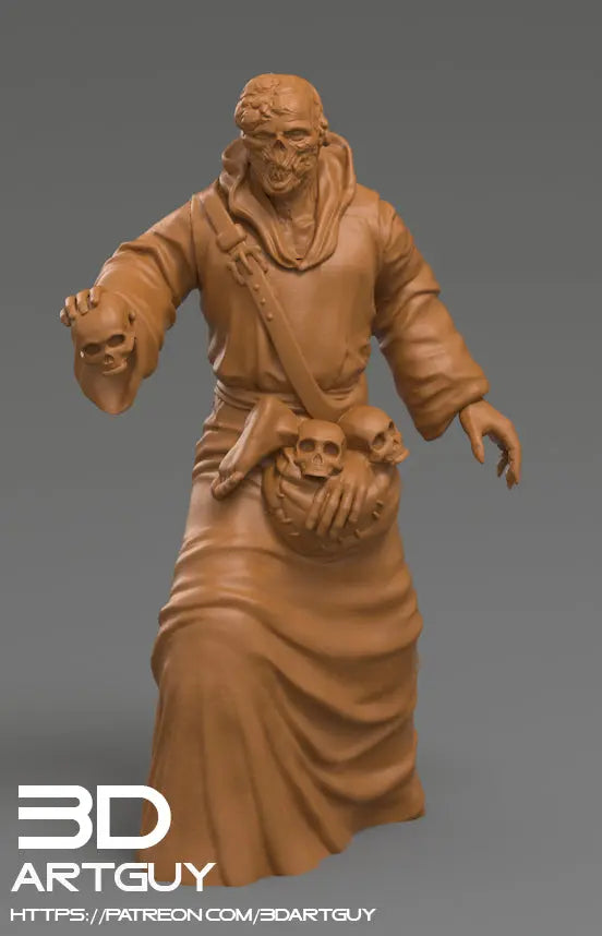 Diseased Horror by 3DArtGuy 32mm scale, 120mm, Miniature War Gaming Figure, Unclean Proxy My Store