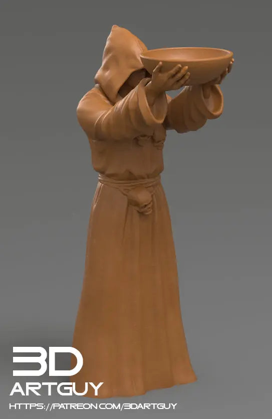 Diseased Horror by 3DArtGuy 32mm scale, 120mm, Miniature War Gaming Figure, Unclean Proxy My Store