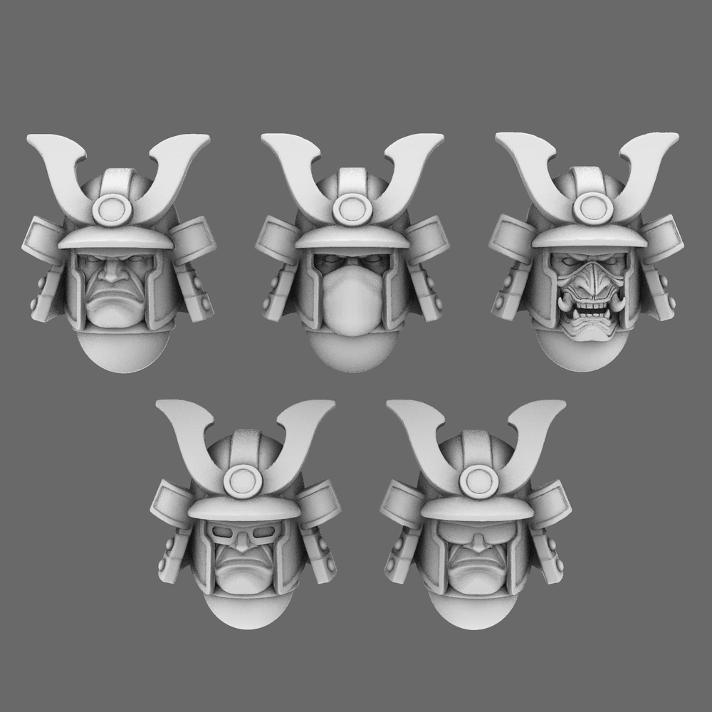 Cyber Samurai V1 Thunder Helmet