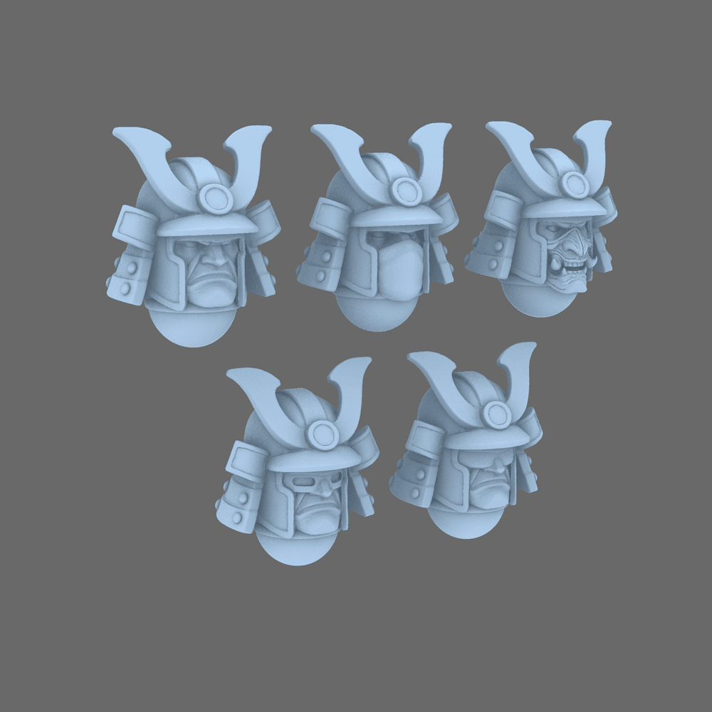 Cyber Samurai V1 Thunder Helmet