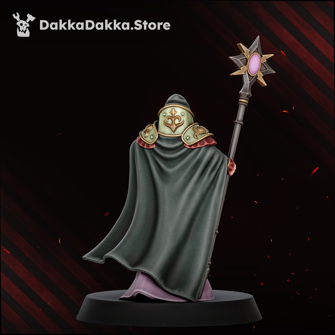 Guide Master by DakkaDakka – painted rear view with long cloak