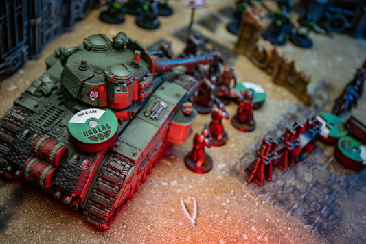 Order Dials for Astra Militarum (Imperial Guard) 5 pack