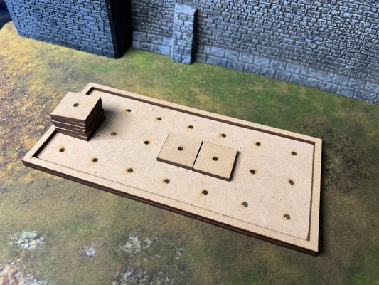 Pre-Magnetized Movement Trays with Bases 40x60mm