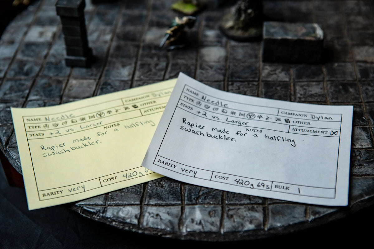 Loot Receipt Booklet