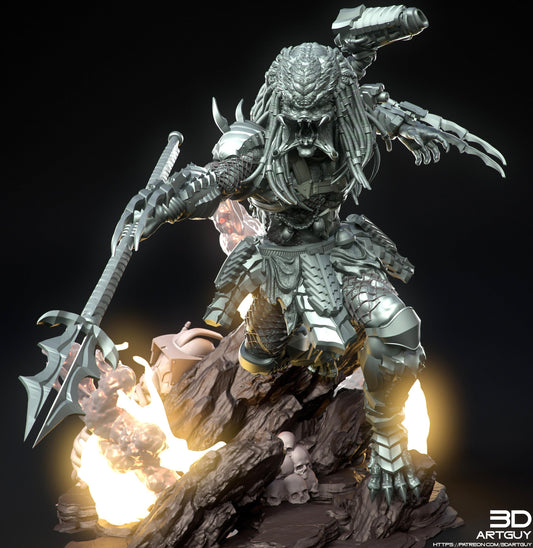 Apex Hunter by 3DArtGuy 50mm or 100m Miniature War Gaming Figure