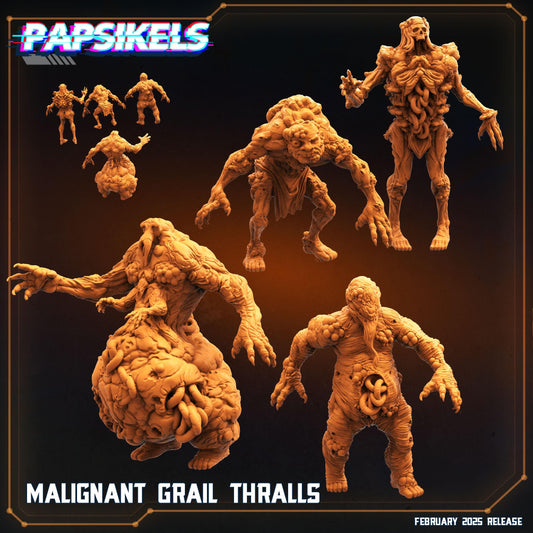 malignant grail thralls, trench crusade proxies, nurgle, 40k, warhammer