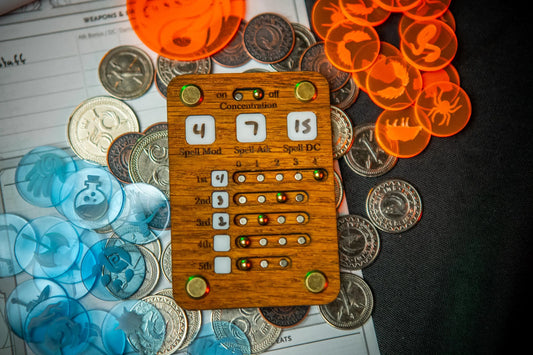 Half Caster Spell Slot Tracker
