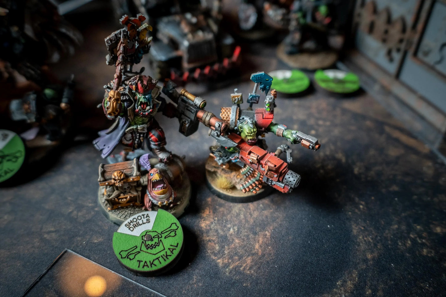 Ork Taktikal Order Dials