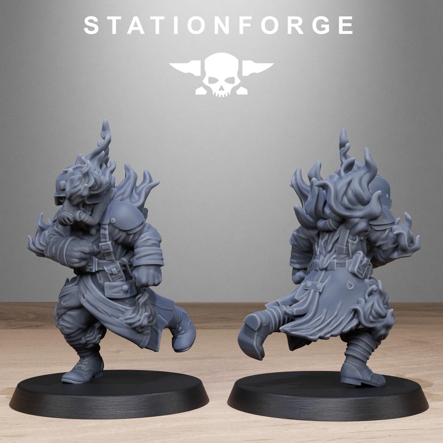 GrimGuard Objective Markers by Station Forge 28mm Heroic Scale Miniature, 10 Markers, Proxy, Grimdark, Sci-Fi, OPR, Trench Crusade