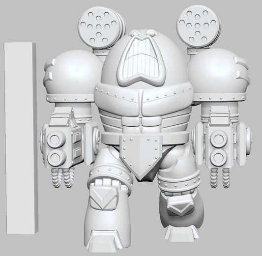 Star Defender Titan by 3DArtGuy 32mm scale, 85mm, Miniature War Gaming Figure, Grim Dark, Space, Proxy, Space King