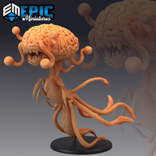 Brain of Salvation by Epic Miniatures 32mm scale, 95mm tall, Miniature War Gaming Figure, Sci-fi, monster, alien, brain