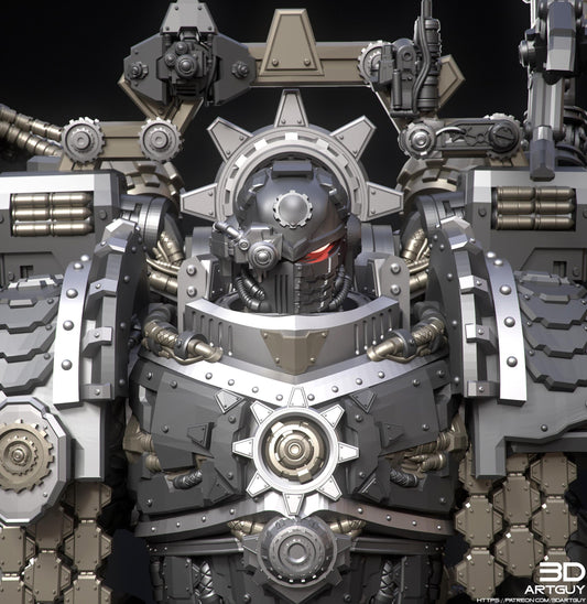 The Relentless One by 3DArtGuy 32mm scale, 50mm or 100mm, Miniature War Gaming Figure