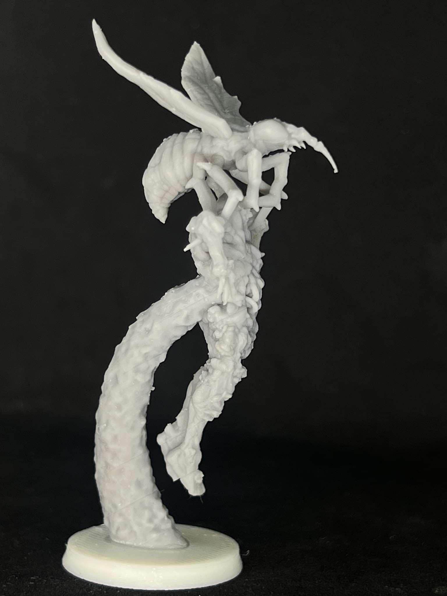 Malignant Fly Grail Thralls by Papsikels Miniature, 4 Figures, 28/32mm Scale, War Gaming, Proxy for Trench Crusade