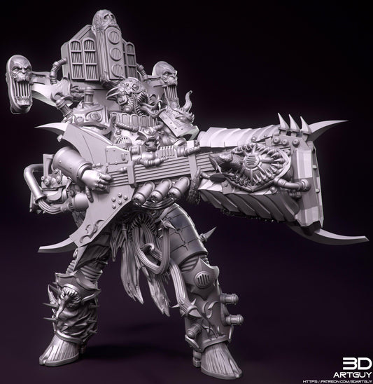 Noisy Junkie by 3DArtGuy 32mm scale, 50mm or 100mm