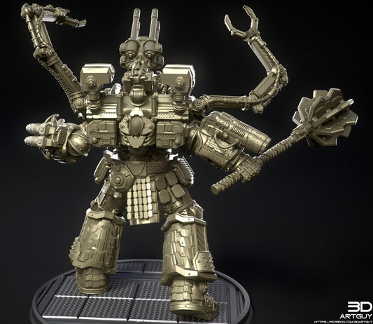 Bitter Genius by 3DArtGuy 32mm scale, 50mm or 100mm, Miniature War Gaming Figure
