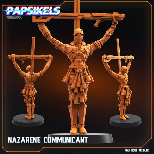 Baphomet Sorcerer by Papikels Miniature, 87mm Miniature, 32mm Scale, War Gaming, Proxy for Trench Crusade, Table top gaming