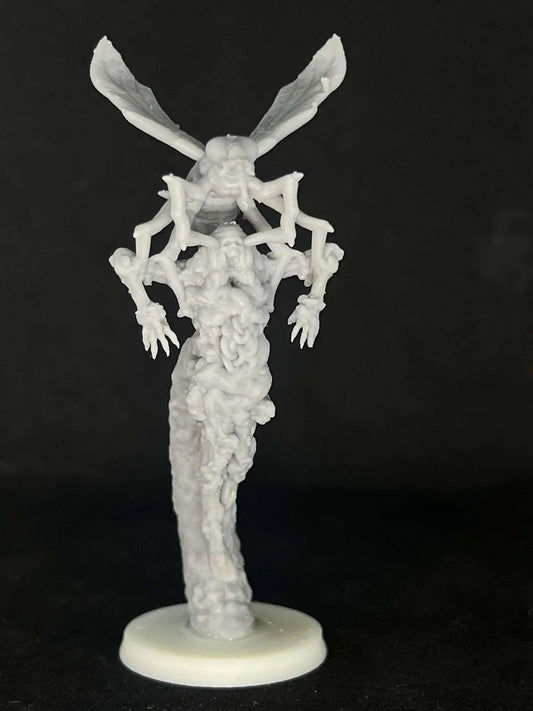 Malignant Fly Grail Thralls by Papsikels Miniature, 4 Figures, 28/32mm Scale, War Gaming, Proxy for Trench Crusade